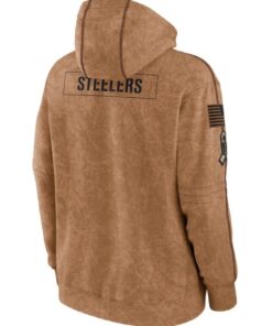 Pittsburgh Steelers 2023 Salute To Service Club Pullover Hoodie