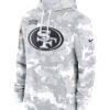 San Francisco 49ers 2024 Salute To Service Club Hoodie