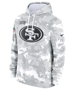 San Francisco 49ers 2024 Salute To Service Club Hoodie