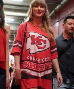 Taylor Swift Kansas City Chiefs Vintage Red T-Shirt