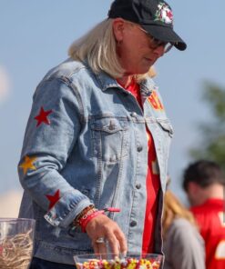 World Largest Tailgate Donna Kelce Denim Jacket