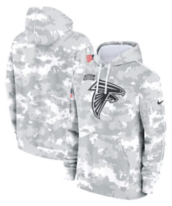 Atlanta Falcons Camo 2024 Salute To Service Hoodie