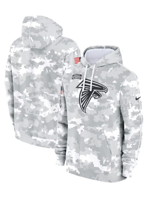 Atlanta Falcons Camo 2024 Salute To Service Hoodie