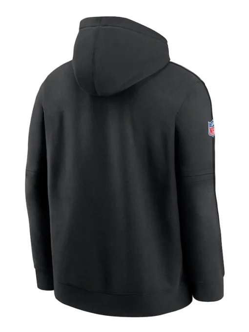 Black Dallas Cowboys Crucial Catch Club Pullover Hoodie