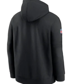 Black San Francisco 49ers Crucial Catch Club Pullover Hoodie