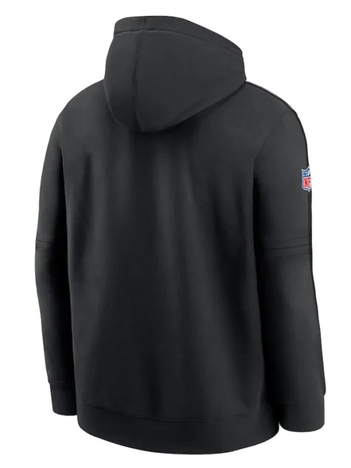 Black San Francisco 49ers Crucial Catch Club Pullover Hoodie