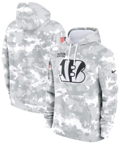 Cincinnati Bengals 2024 Salute To Service Club Hoodie