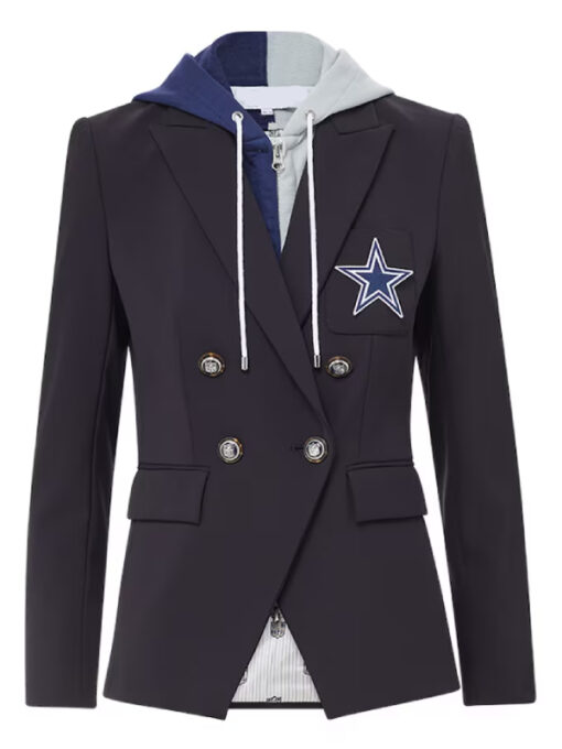 Dallas Cowboys Veronica Beard Navy Dickey Jacket