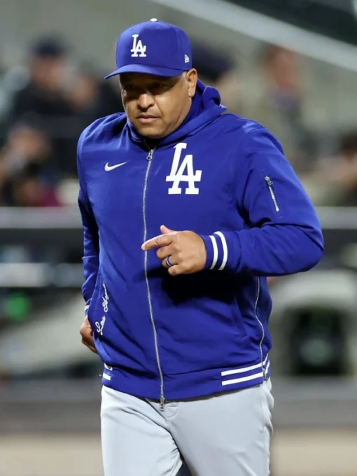 Dave Roberts Los Angeles Dodgers Bomber Jacket