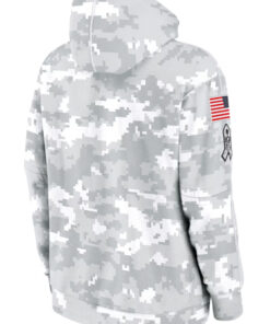 Denver Broncos Camo 2024 Salute To Service Club Pullover Hoodie