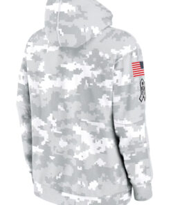 Detroit Lions Camo Salute To Service Club Fleece Hoodie