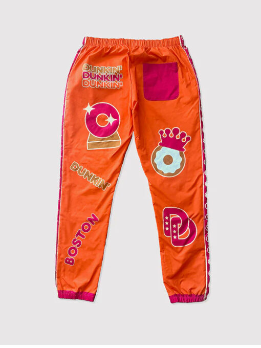 Dunkin Donuts Orange Pants