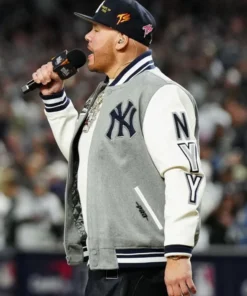 Fat Joe World Series 2024 Yankees Varsity Jacket