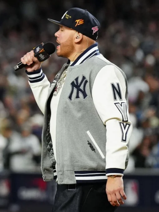 Fat Joe World Series 2024 Yankees Varsity Jacket