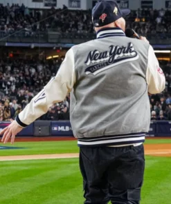 Fat Joe World Series Yankees Varsity Jacket