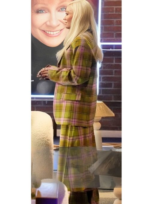 Gwen Stefani Plaid Suit