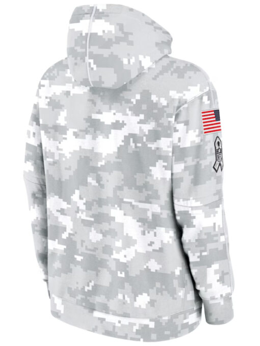 Houston Texans Camo 2024 Salute To Service Club Fleece Hoodie