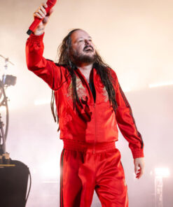 Jonathan Davis Red Tracksuit