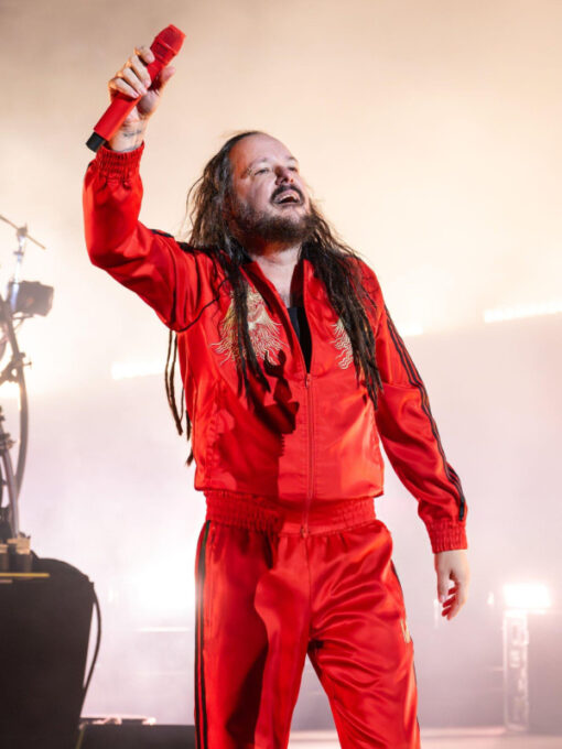 Jonathan Davis Red Tracksuit