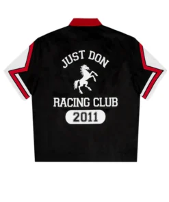 Just Don Racing Shooting Black Shirt