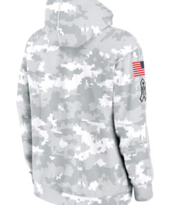 Kansas City Chiefs Camo 2024 Salute To Service Club Hoodie