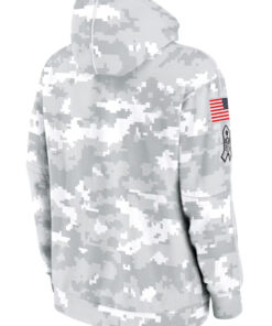 Los Angeles Chargers Camo 2024 Salute To Service Club Fleece Hoodie