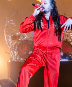 Los Angeles Concert Jonathan Davis Red Tracksuit