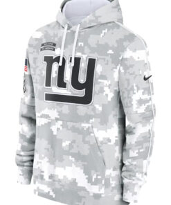 New York Giants Camo 2024 Salute To Service Club Fleece Hoodie