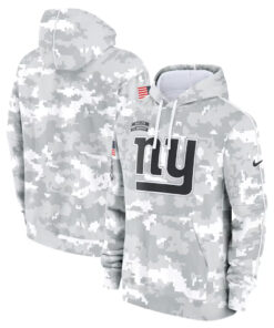 New York Giants Camo 2024 Salute To Service Hoodie