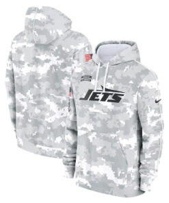 New York Jets Camo 2024 Salute To Service Hoodie