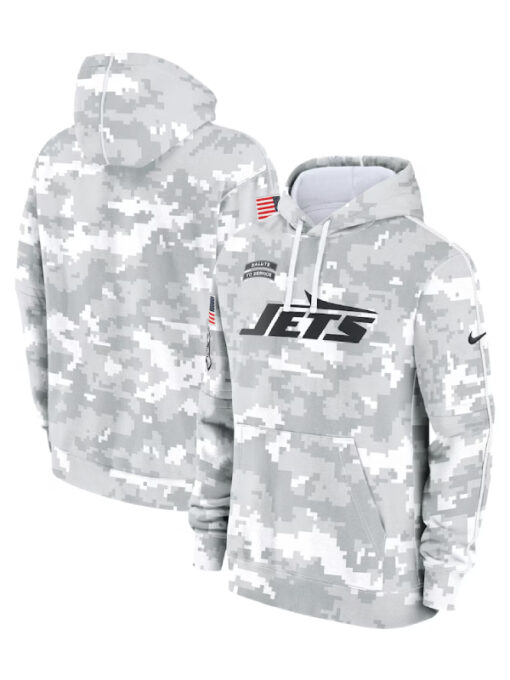 New York Jets Camo 2024 Salute To Service Hoodie