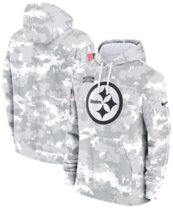 Pittsburgh Steelers 2024 Salute To Service Club Hoodie