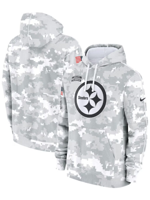 Pittsburgh Steelers 2024 Salute To Service Club Hoodie