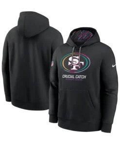 San Francisco 49ers Crucial Catch Club Hoodie