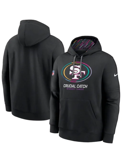 San Francisco 49ers Crucial Catch Club Hoodie