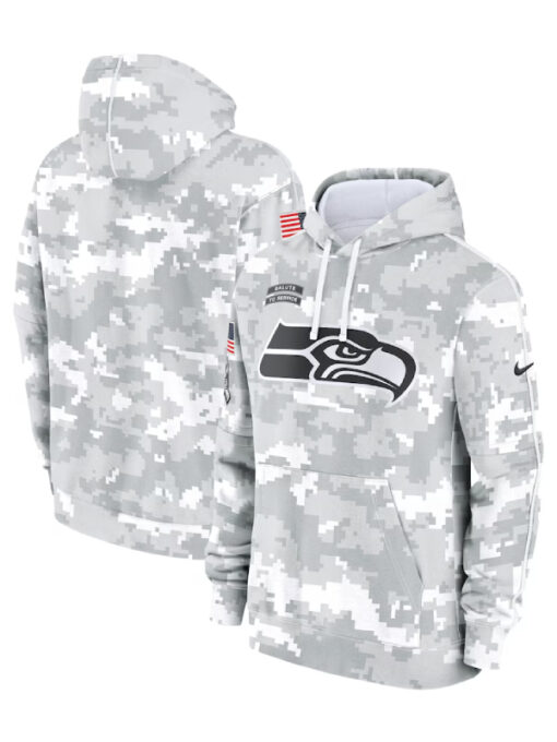 Seattle Seahawks 2024 Salute To Service Hoodie