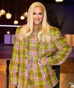 The Voice S026 Gwen Stefani Plaid Suit