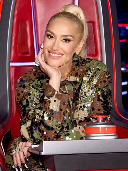 The Voice S26 Gwen Stefani Camo Jacket