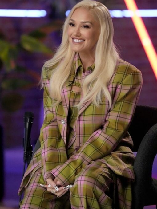 The Voice Season 26 Gwen Stefani Plaid Suit