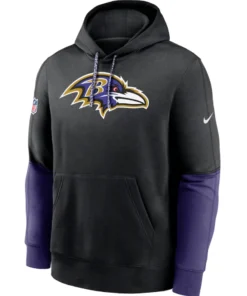 Baltimore Ravens 2024 Sideline Club Hoodie