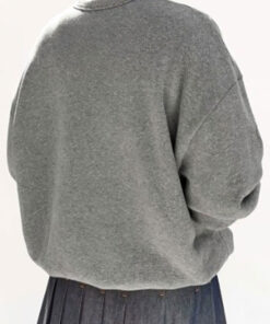 Christa Miller Shrinking Season 02 Liz Grey Oversized Sweatshirt