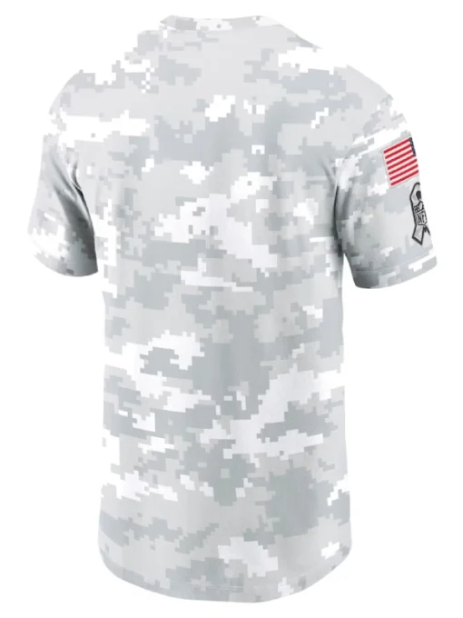 Detroit Lions 2024 Camo Salute To Service Performance T-Shirt