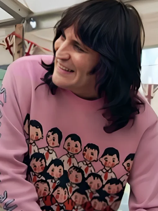 Great British Bake Off Season 15 Noel Fielding School Choir Print Sweater