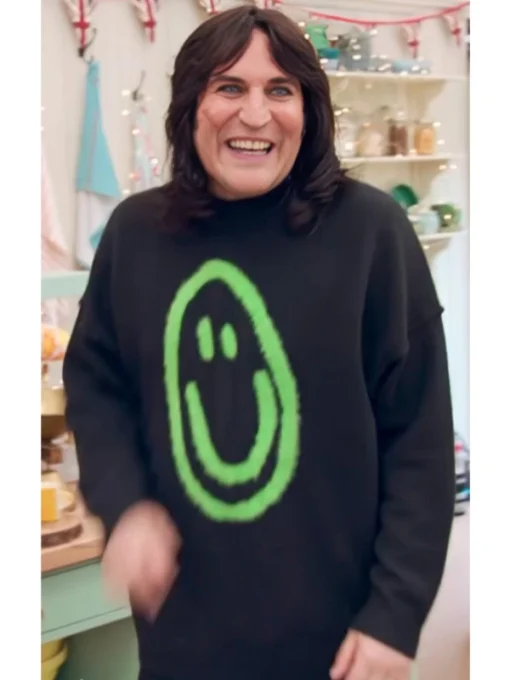 Great British Bake Off Season 15 Noel Fielding Smile Sweater Jumper