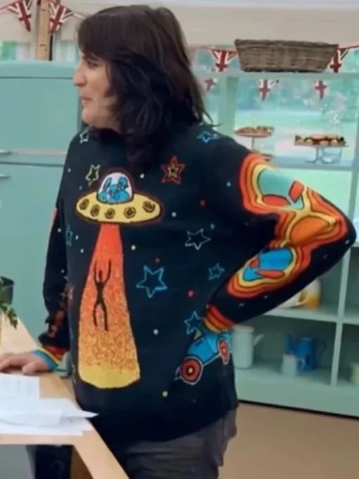 Great British Bake Off Season 15 Noel Fielding Tony Albert Artist Jumper