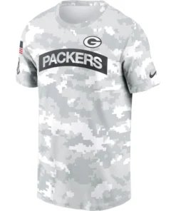 Green Bay Packers 2024 Salute To Service Performance T-Shirt