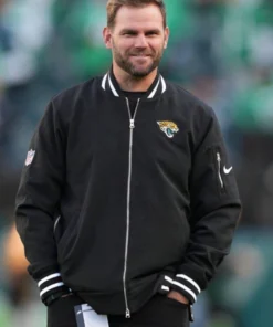 Jacksonville Jaguars Full-Zip Bomber Jacket