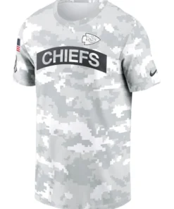 Kansas City Chiefs 2024 Salute To Service Performance T-Shirt