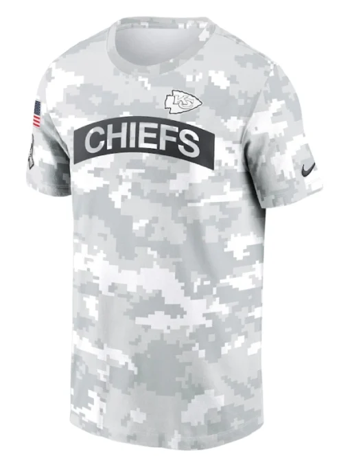 Kansas City Chiefs 2024 Salute To Service Performance T-Shirt