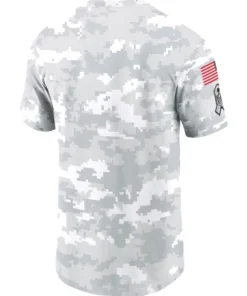 Kansas City Chiefs Camo 2024 Salute To Service Performance T-Shirt